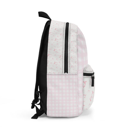 Pink Coquette School Backpack