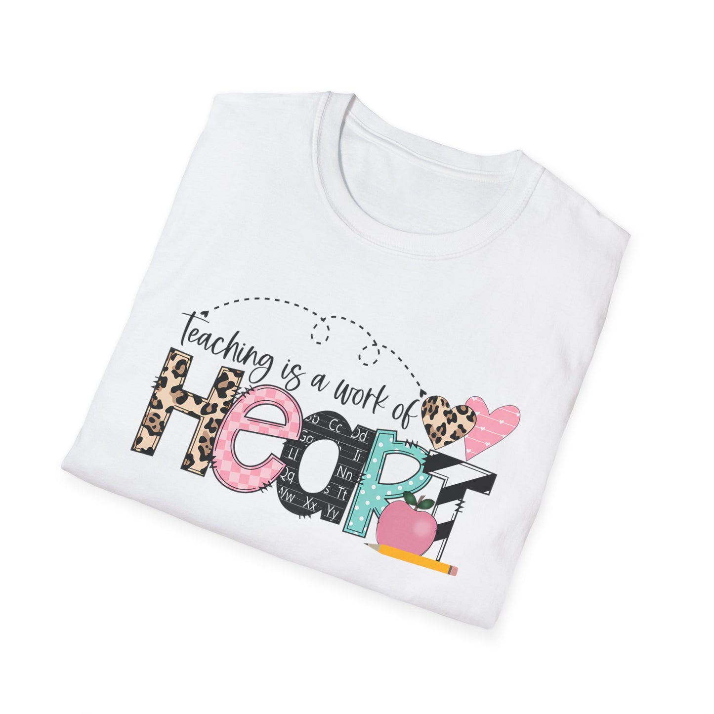 Teaching is a Work of Heart T-Shirt