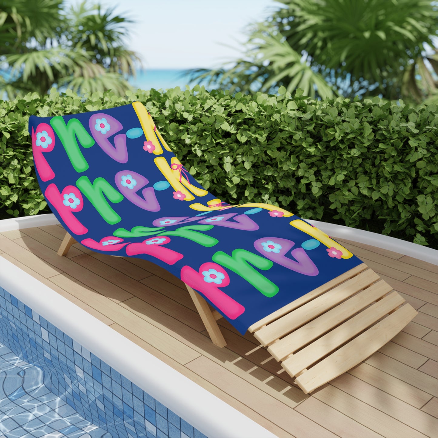 Vibrant Pre-K Swim Team Beach Towels