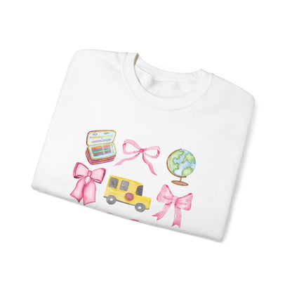 Teacher School Coquette Sweatshirt