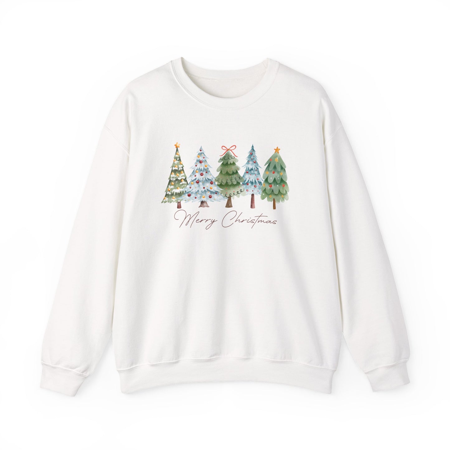 "Merry Christmas" Holiday Pullover Sweatshirt
