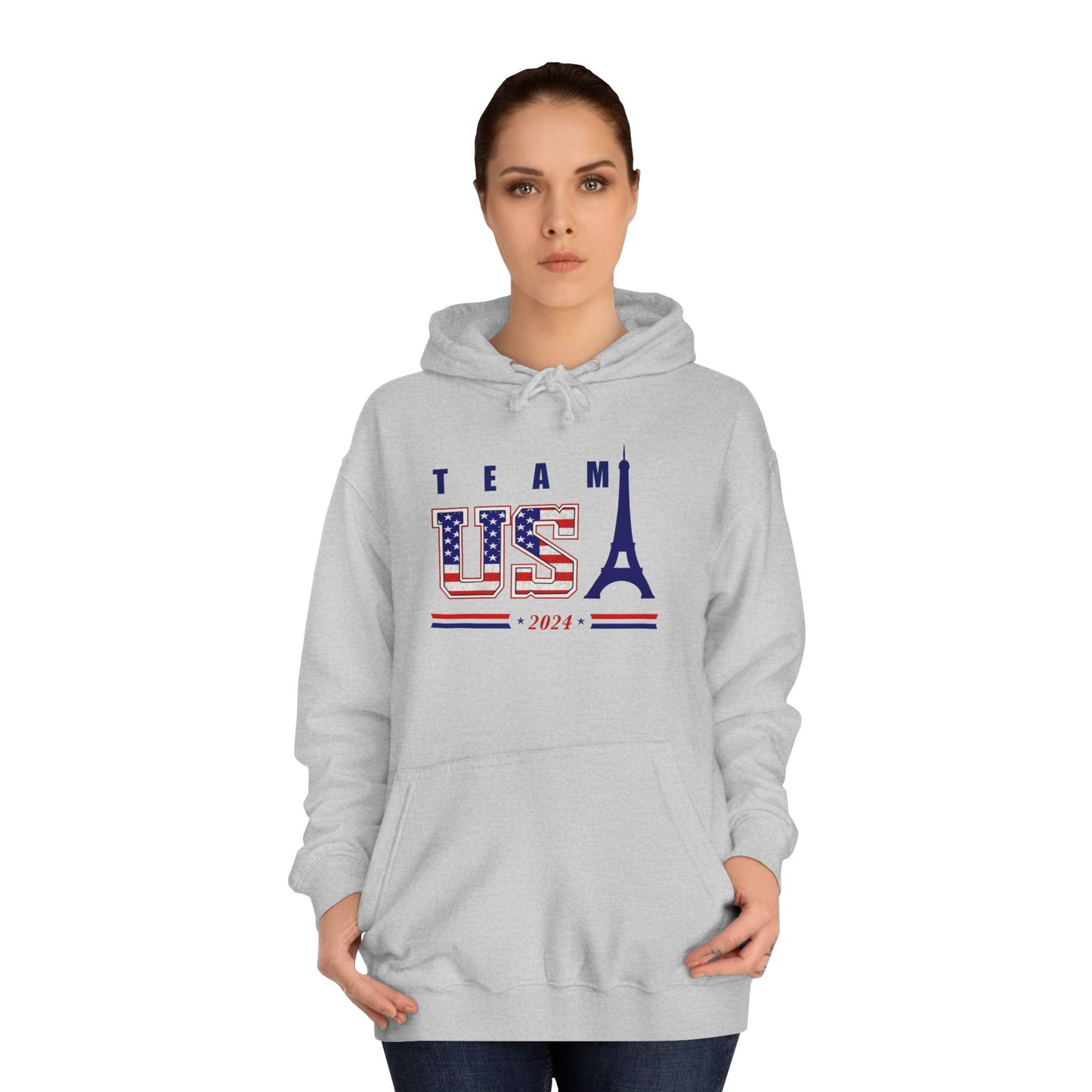 TEAM USA 2024 Paris Olympics Unisex College Hoodie