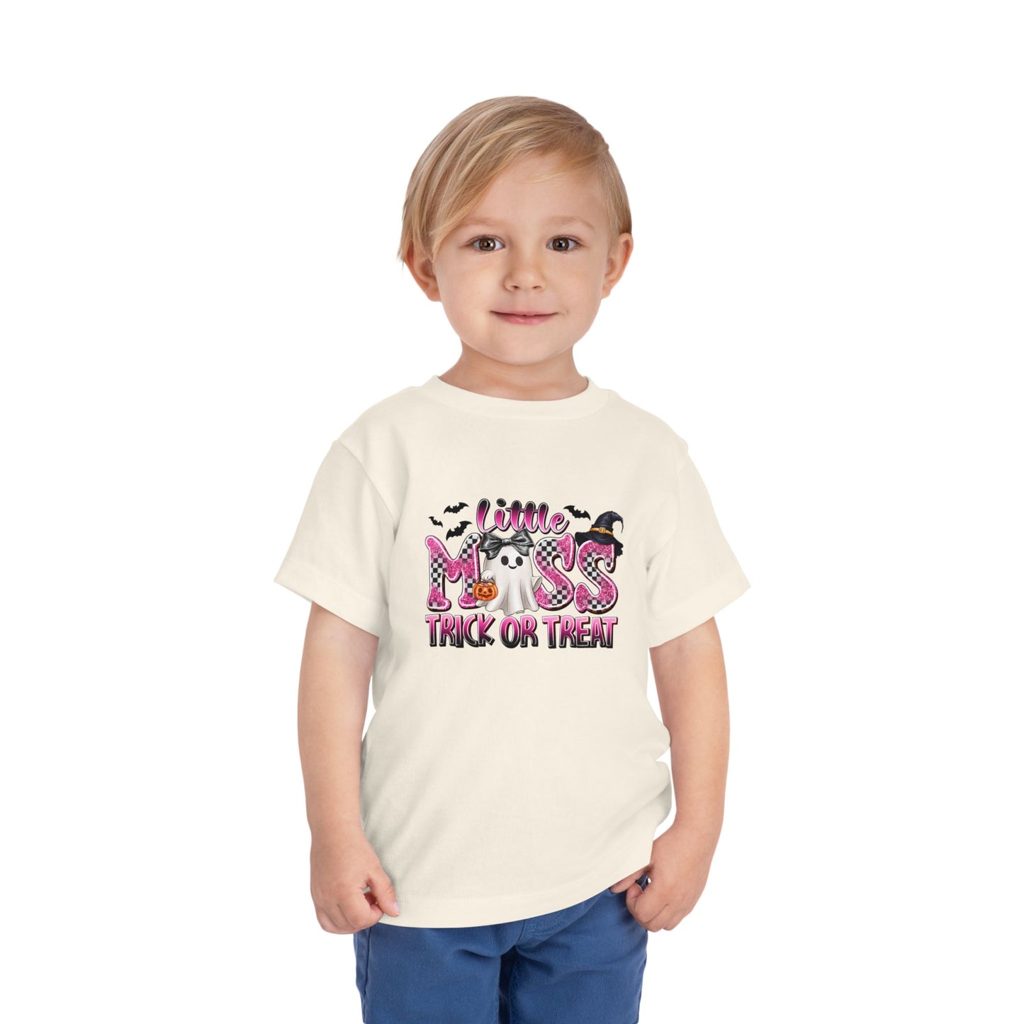 Little Miss Trick or Treat Toddler Tee