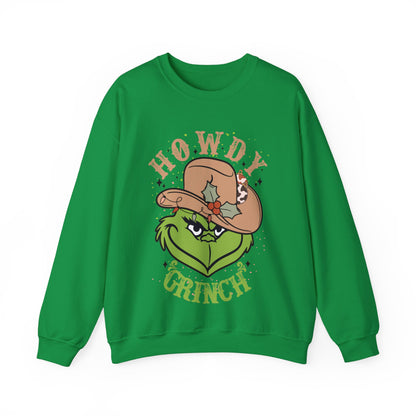 Howdy Grinch Christmas Sweatshirt