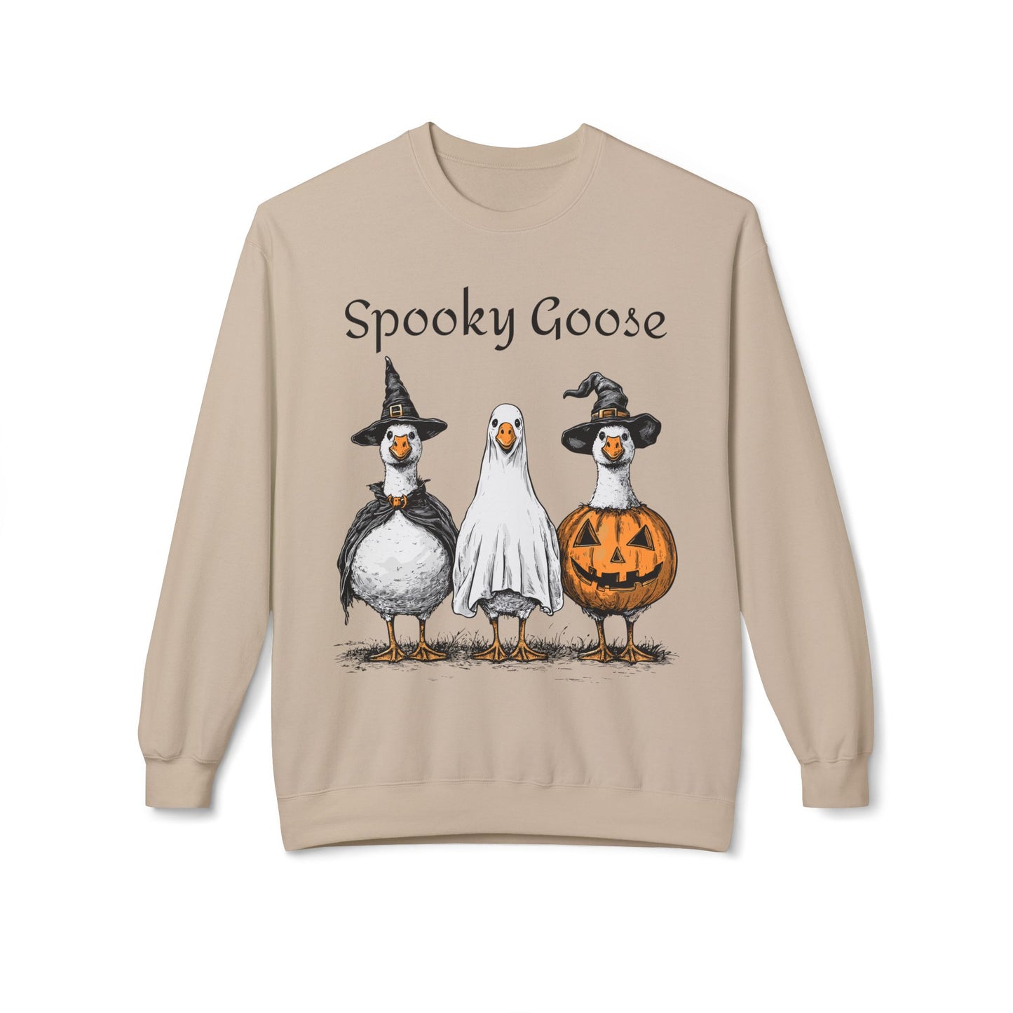 Spooky Goose Adult Softstyle Sweatshirt