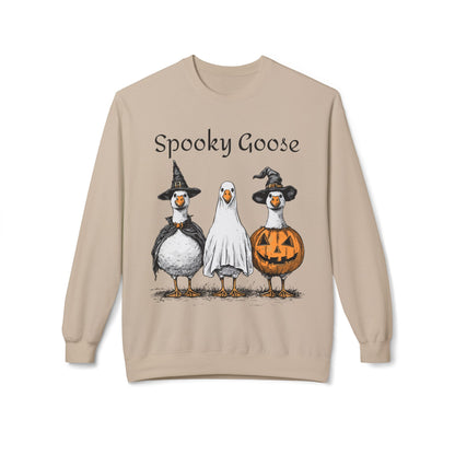 Spooky Goose Adult Softstyle Sweatshirt