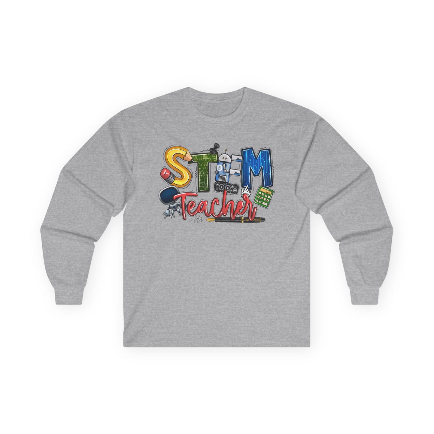 STEM Teacher Long-Sleeve Tee