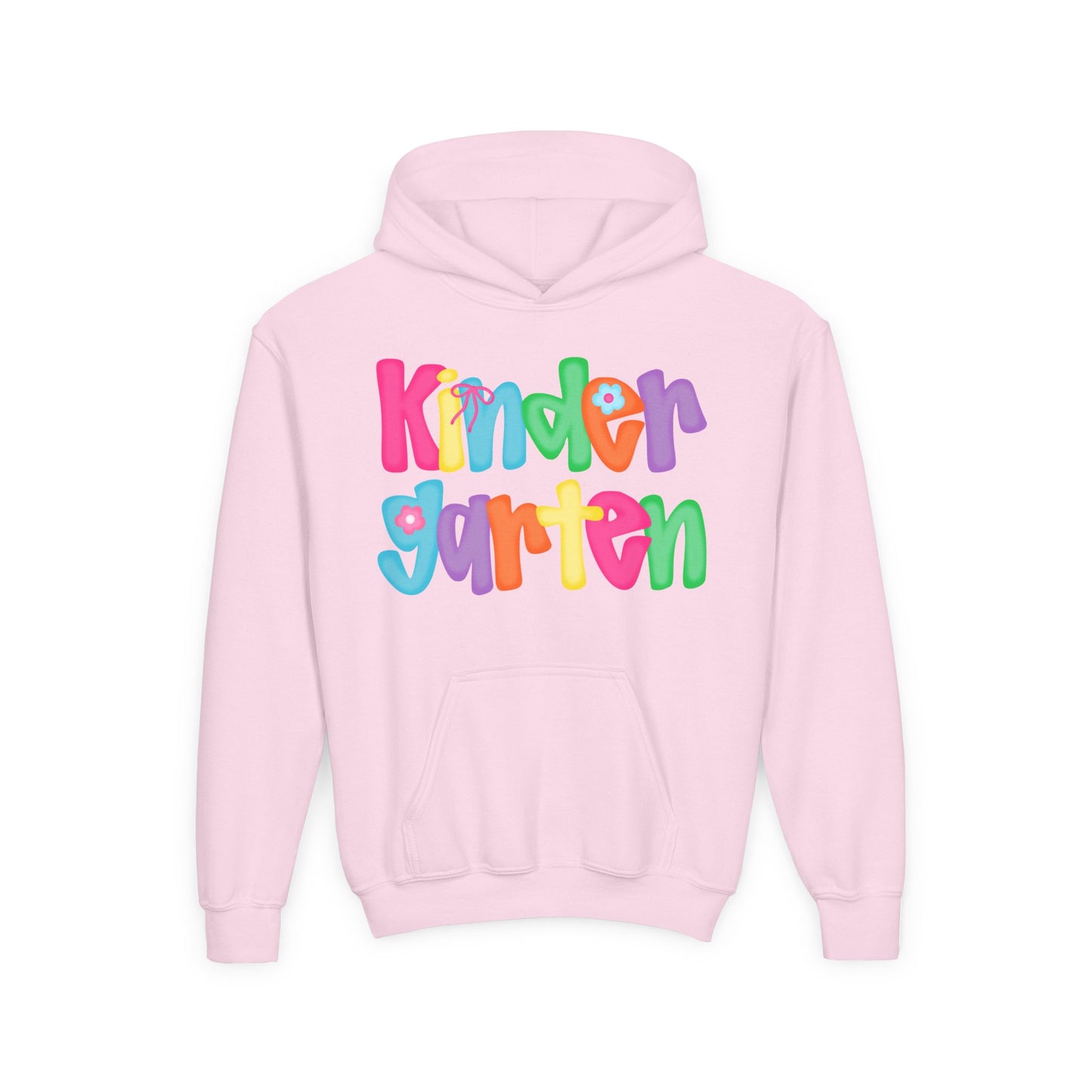 Colorful Kindergarten Youth Hoodie