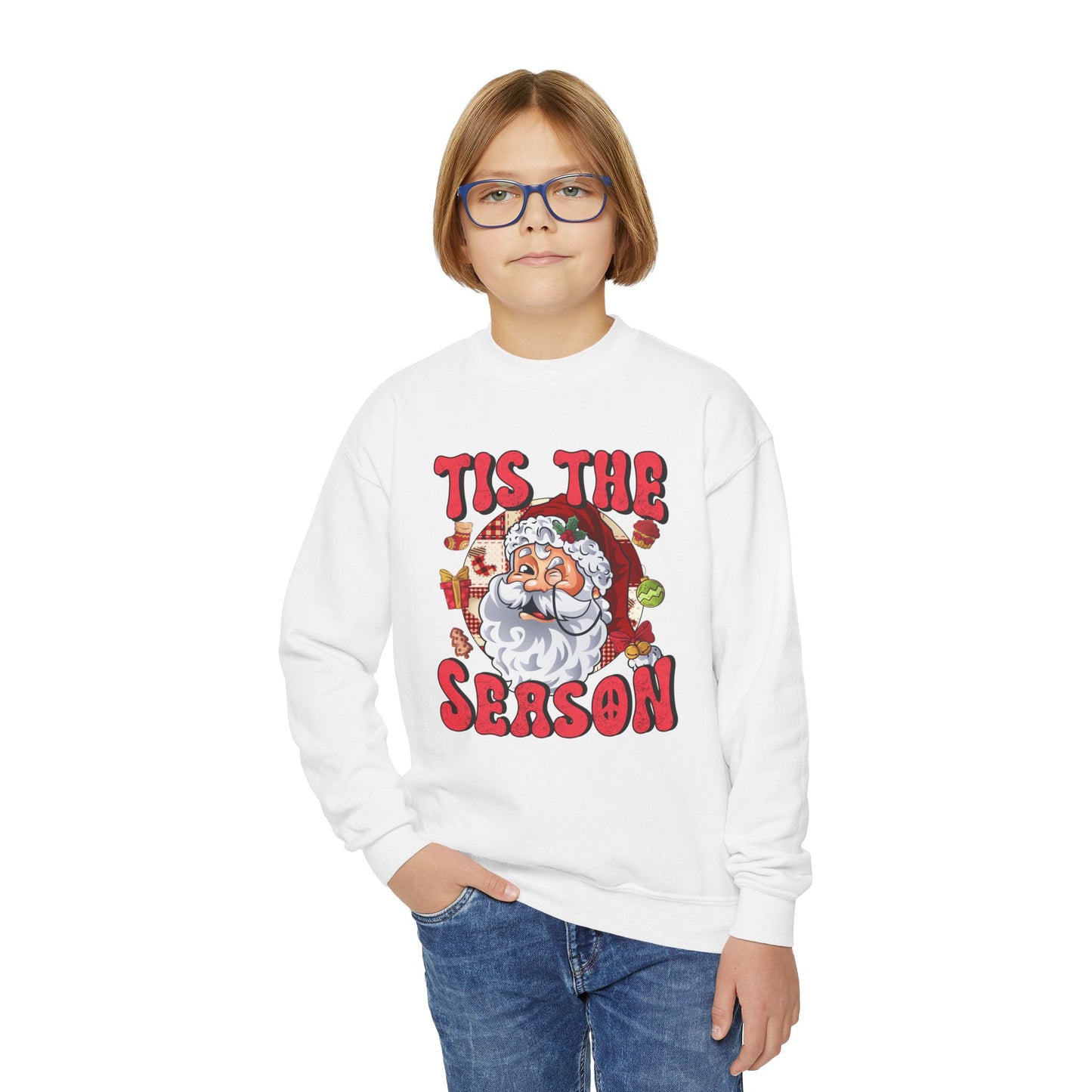 Tis the Season Youth Crewneck Sweatshirt