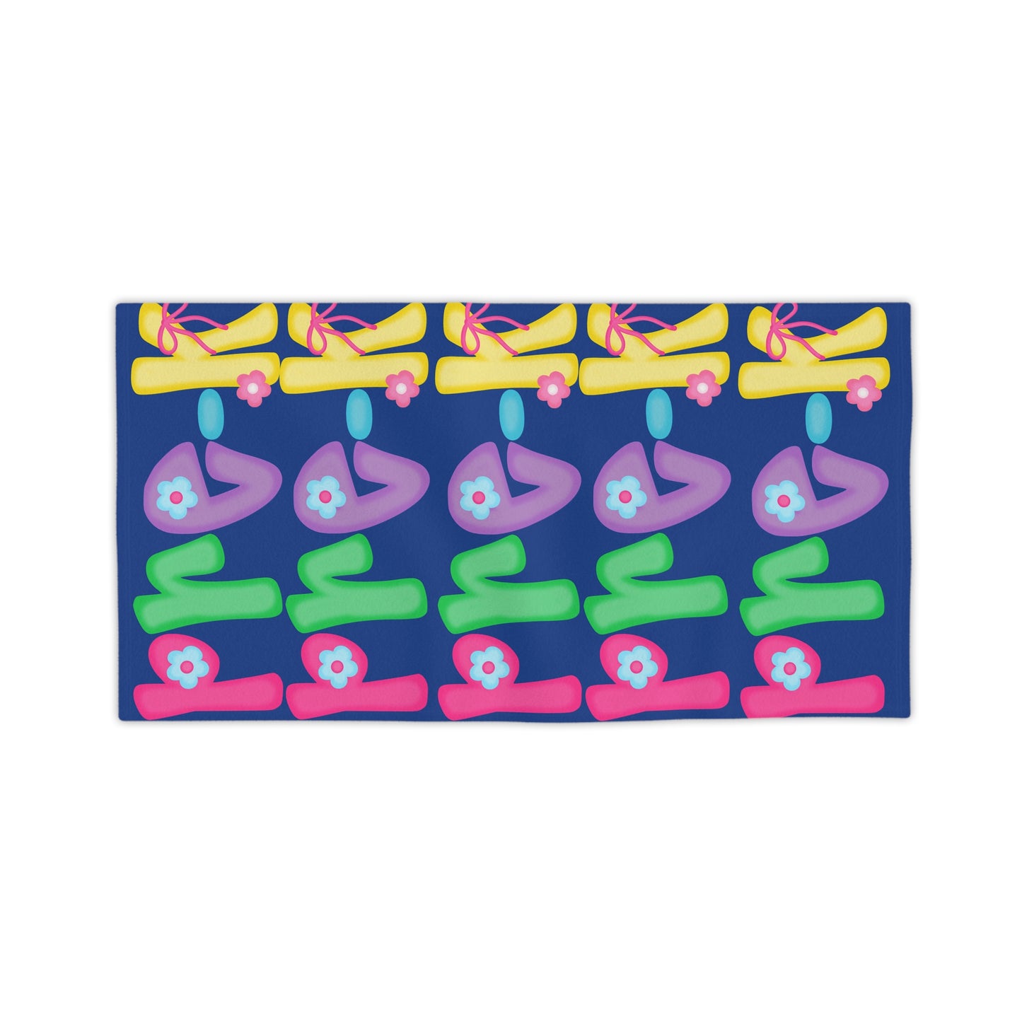 Vibrant Pre-K Swim Team Beach Towels