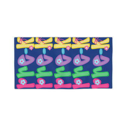 Vibrant Pre-K Swim Team Beach Towels