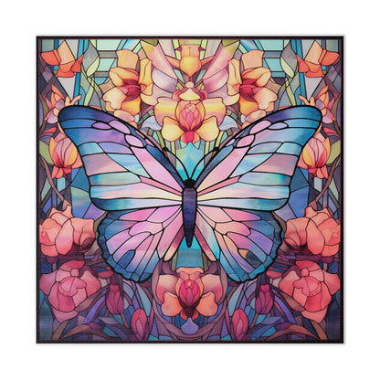 Butterfly Wall Art Matte Canvas