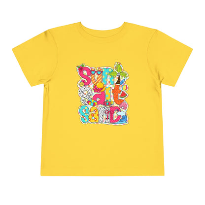 Sun, Salt, Sand Toddler Short Sleeve Tee