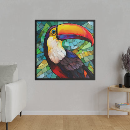 Toucan Wall Art Matte Canvas