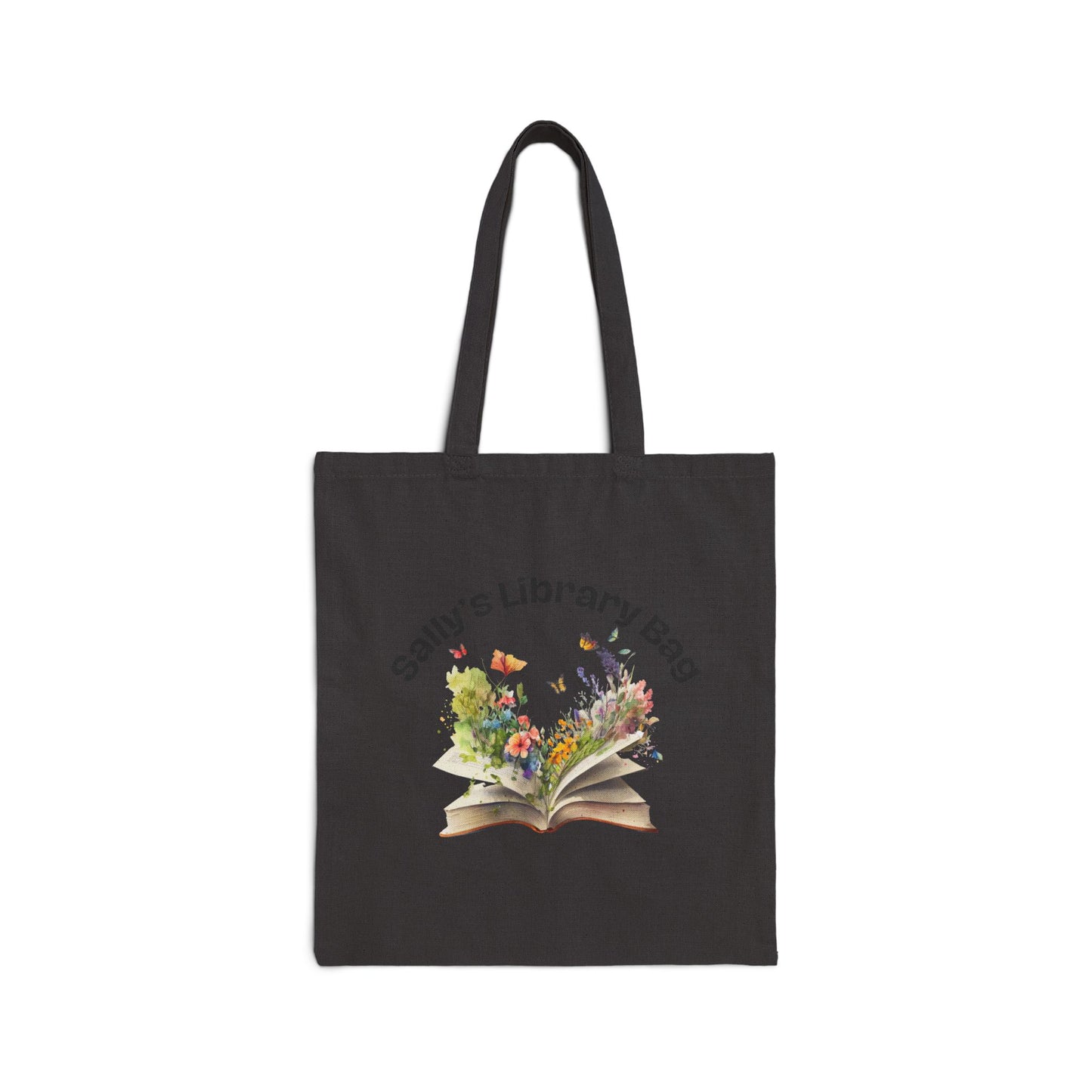 Personalized Library Tote Bag - Sally's Reading Companion