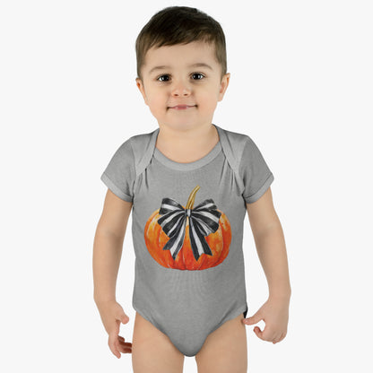 Coquette Pumpkin Fall Halloween Onesie Infant Bodysuit