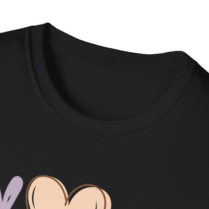 Peace Love Books Softstyle T-Shirt
