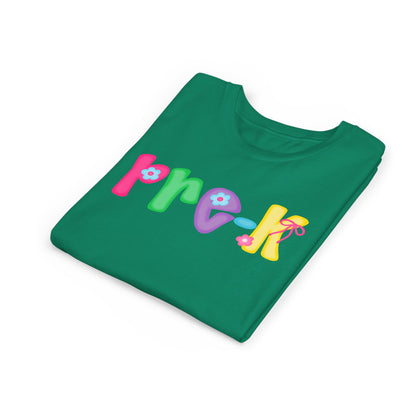 Colorful Pre-K Youth Back to School Tee