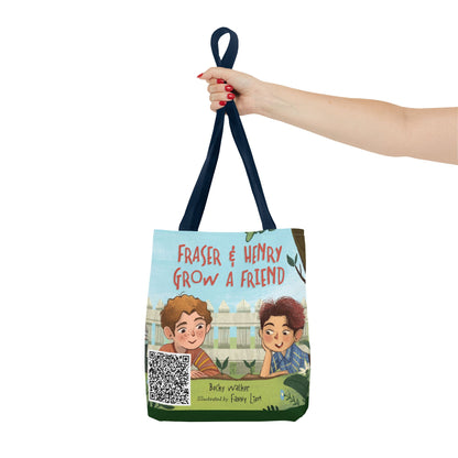 Fraser & Henry Grow a Friend Book Illustration Tote Bag