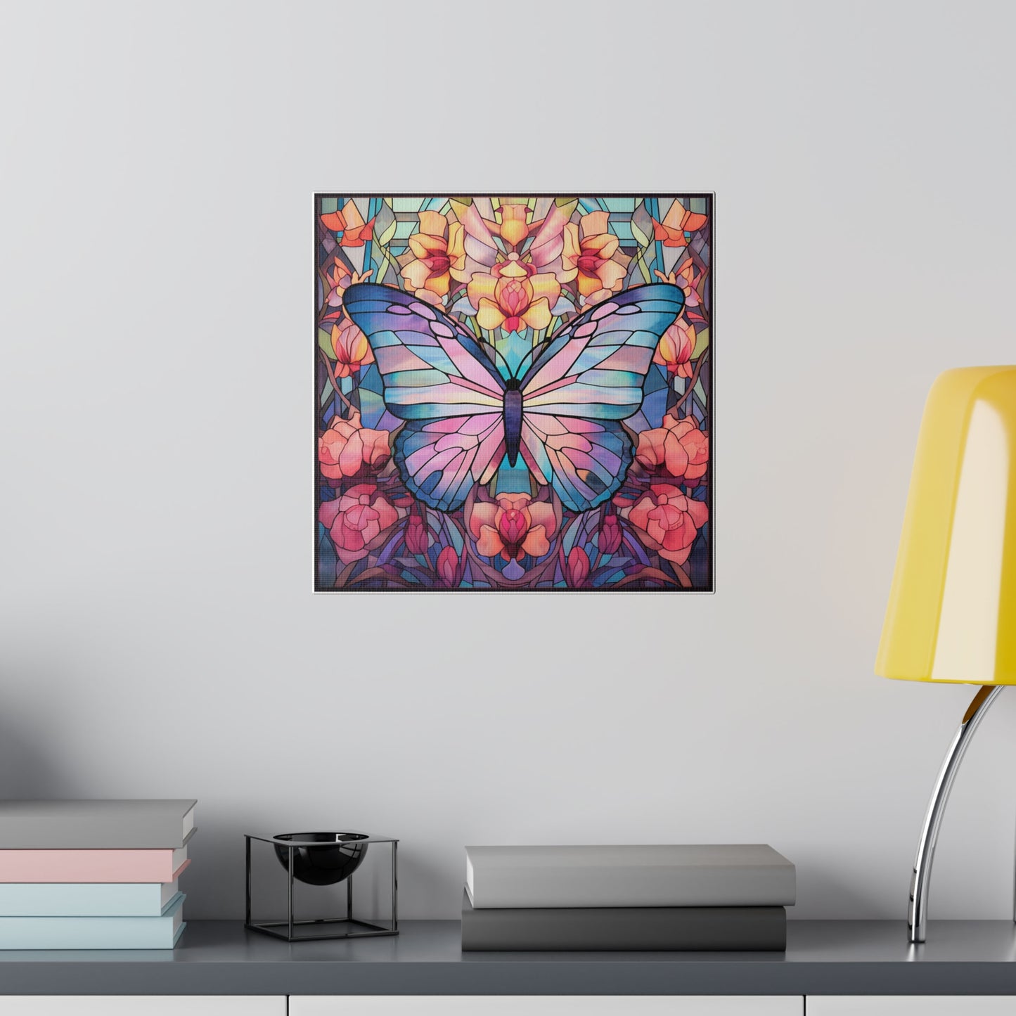 Butterfly Wall Art Matte Canvas