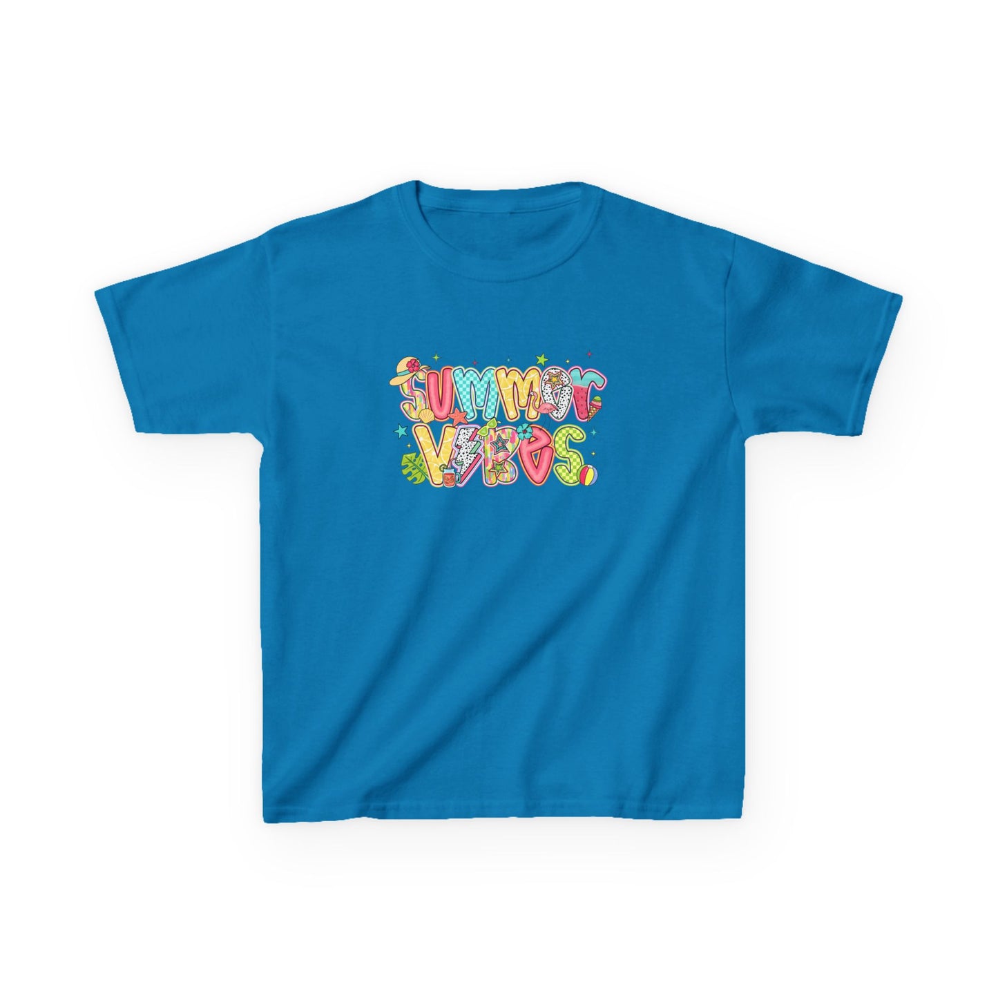 Summer Vibes Kids Cotton Tee