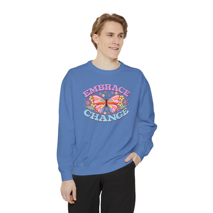 Embrace Change Comfort Colors Soft Sweatshirt