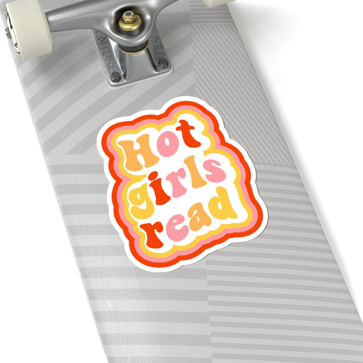 Hot Girls Read Laptop Decal Sticker