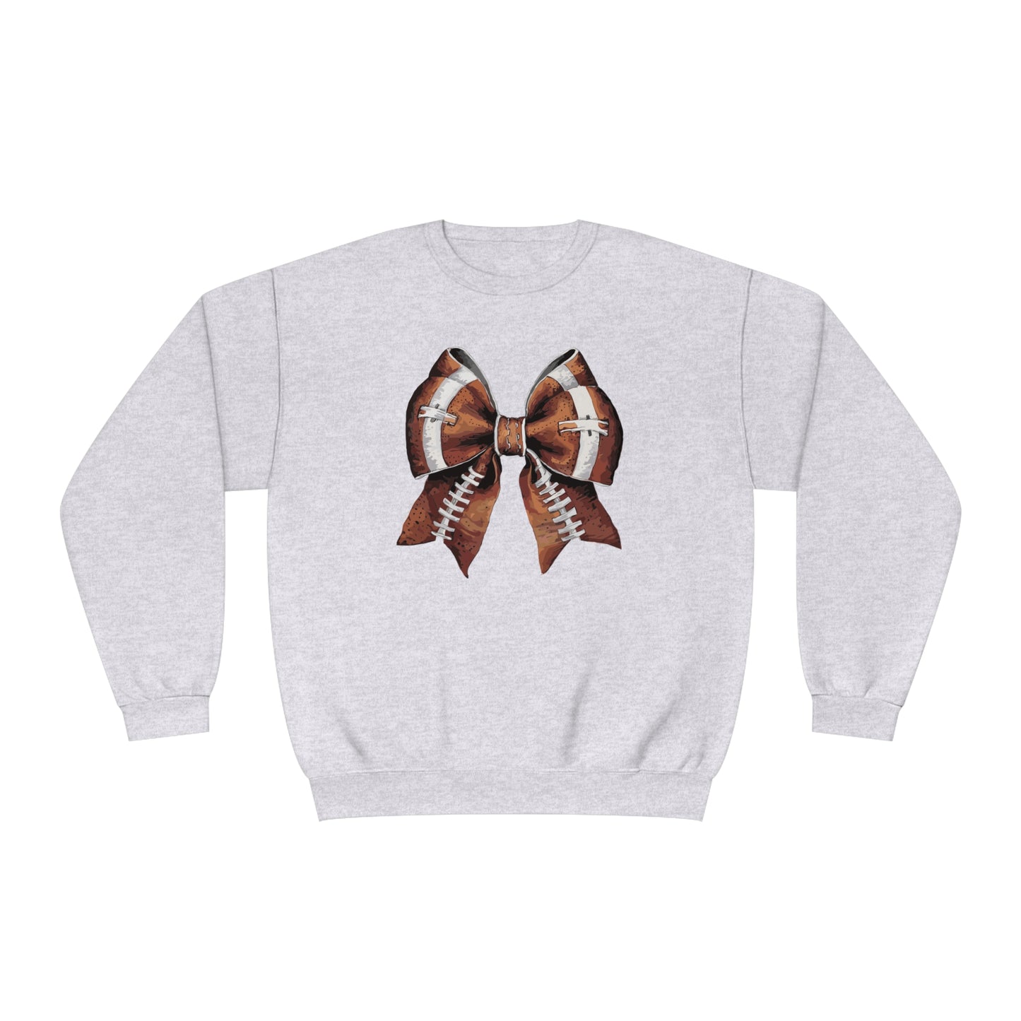 Coquette Football Bow Sweatshirt