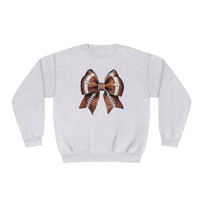 Coquette Football Bow Sweatshirt