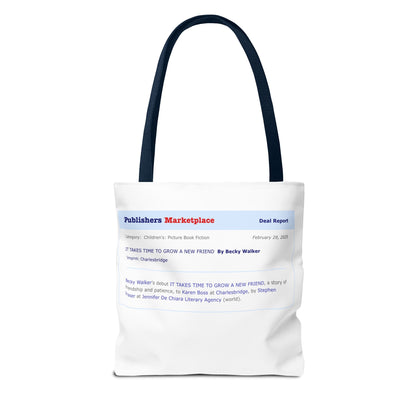 Tote Bag — Publishers Marketplace Announcement Tote
