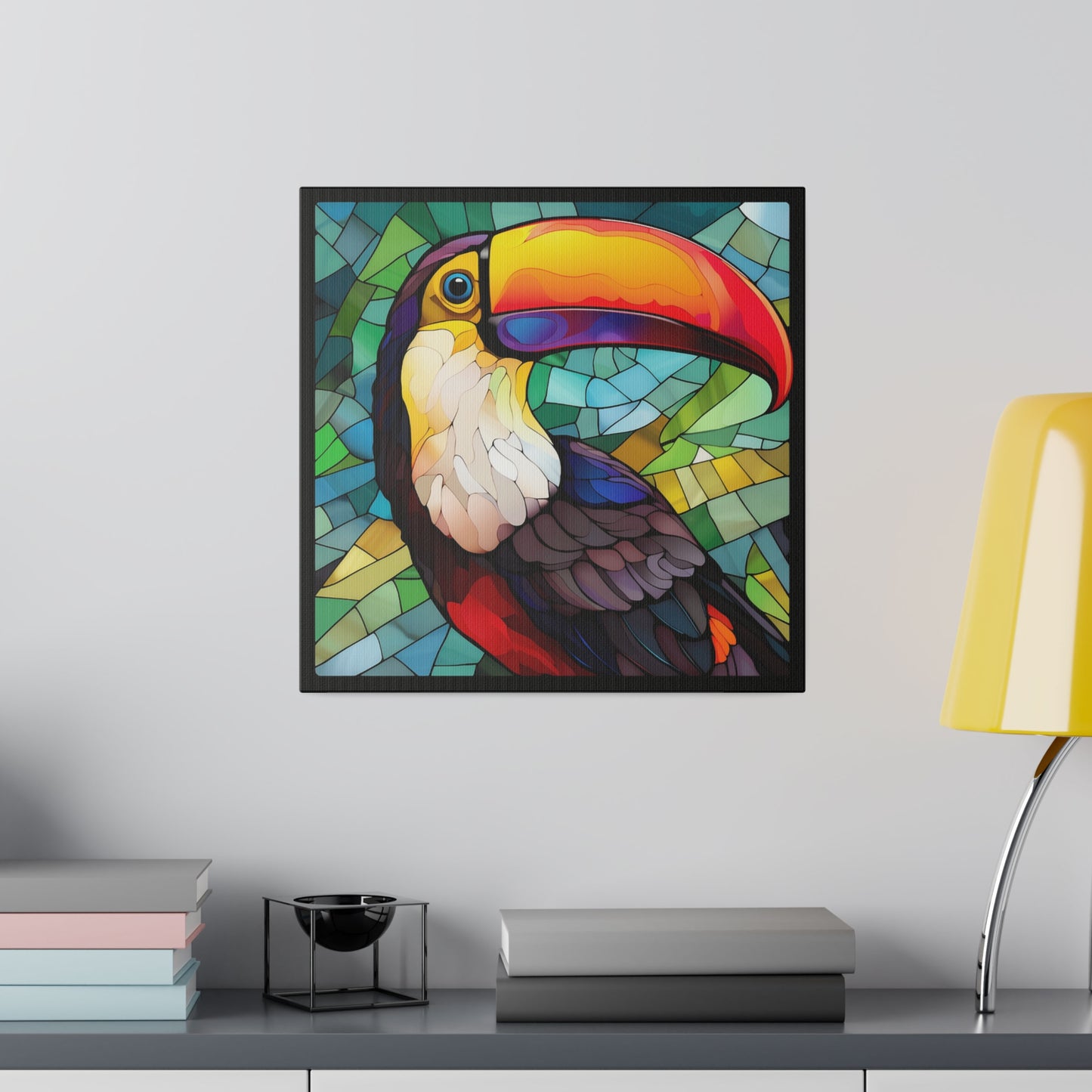 Toucan Wall Art Matte Canvas