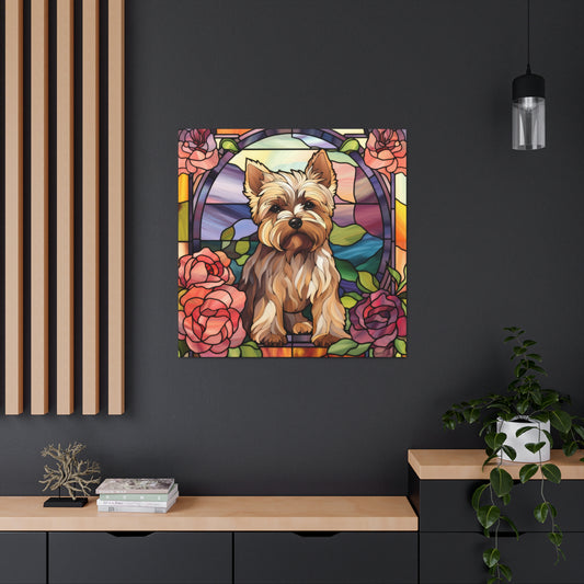 Yorkshire Terrier Canvas Wall Art