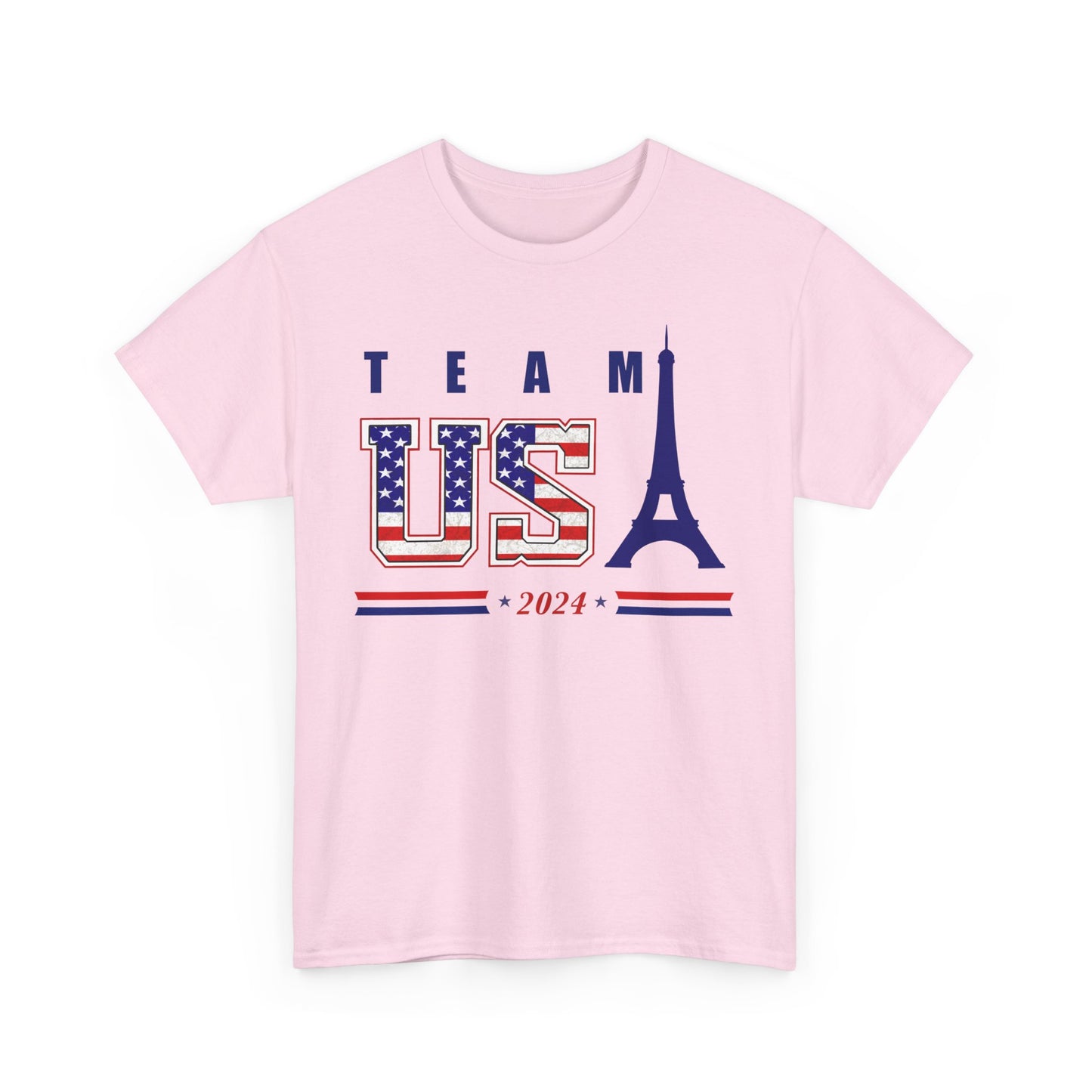 Team USA 2024 Paris Olympics Unisex Heavy Cotton Tee