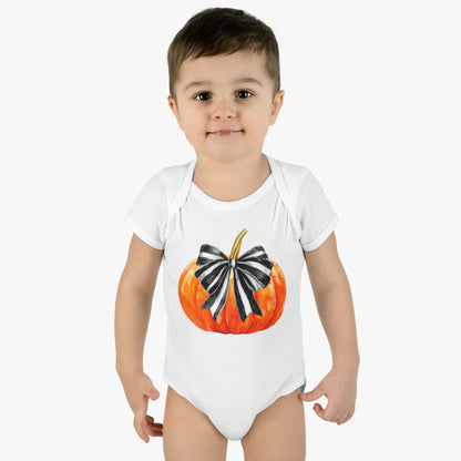 Coquette Pumpkin Fall Halloween Onesie Infant Bodysuit