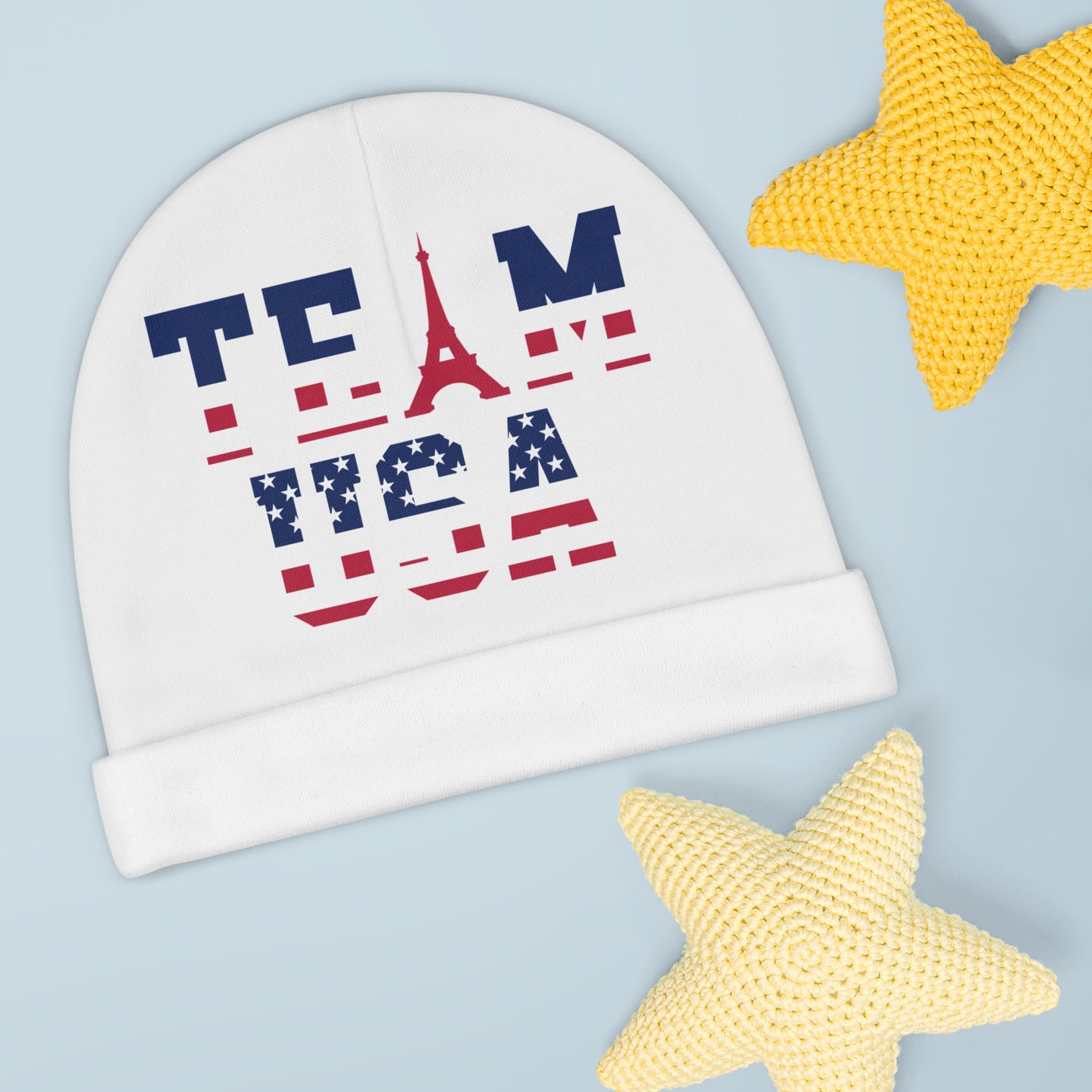 Team USA Olympics Baby Beanie (AOP)