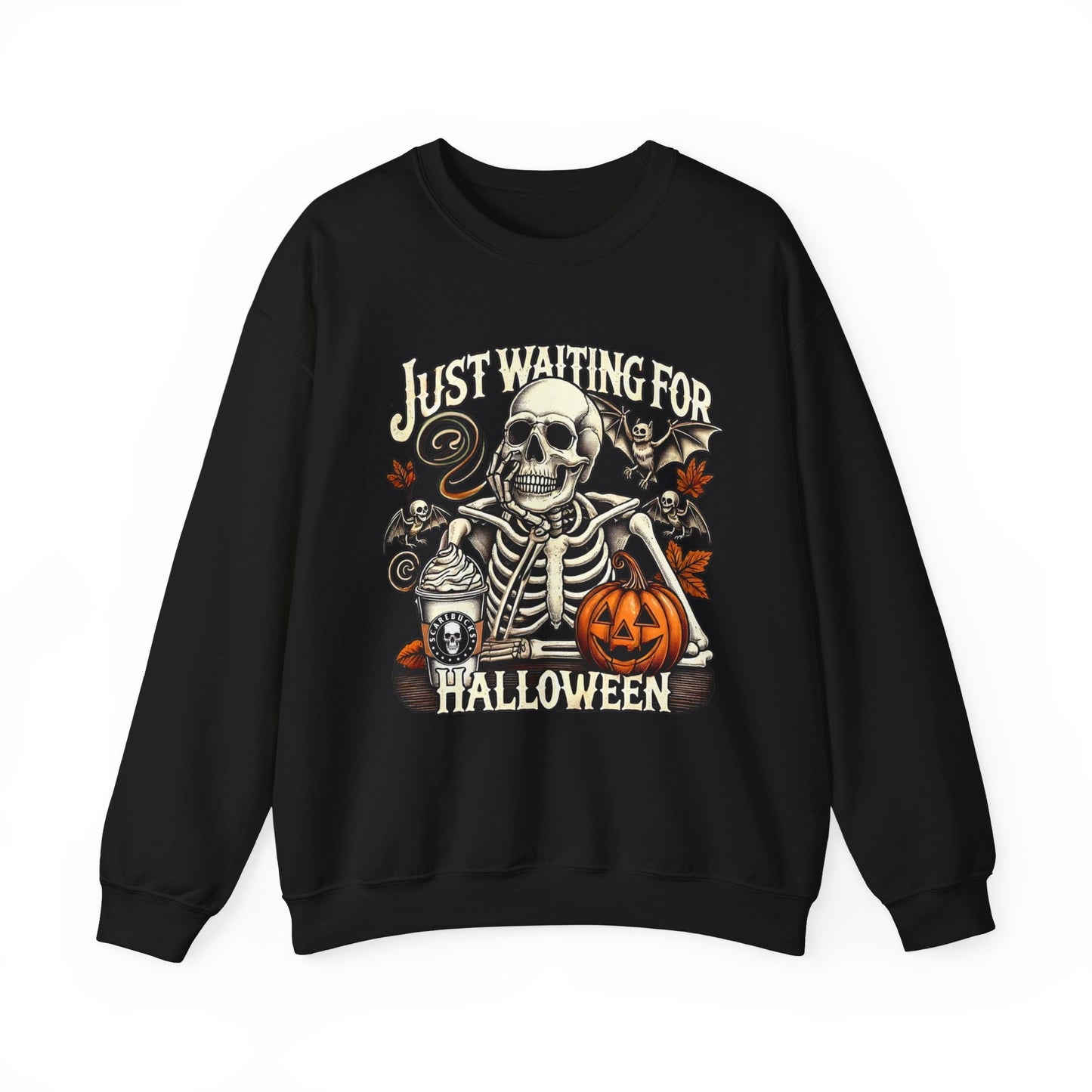 I'm Just Waiting for Halloween Sweatshirt