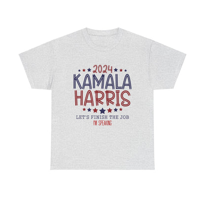 Kamala Harris Let's Finish the Job T-Shirt