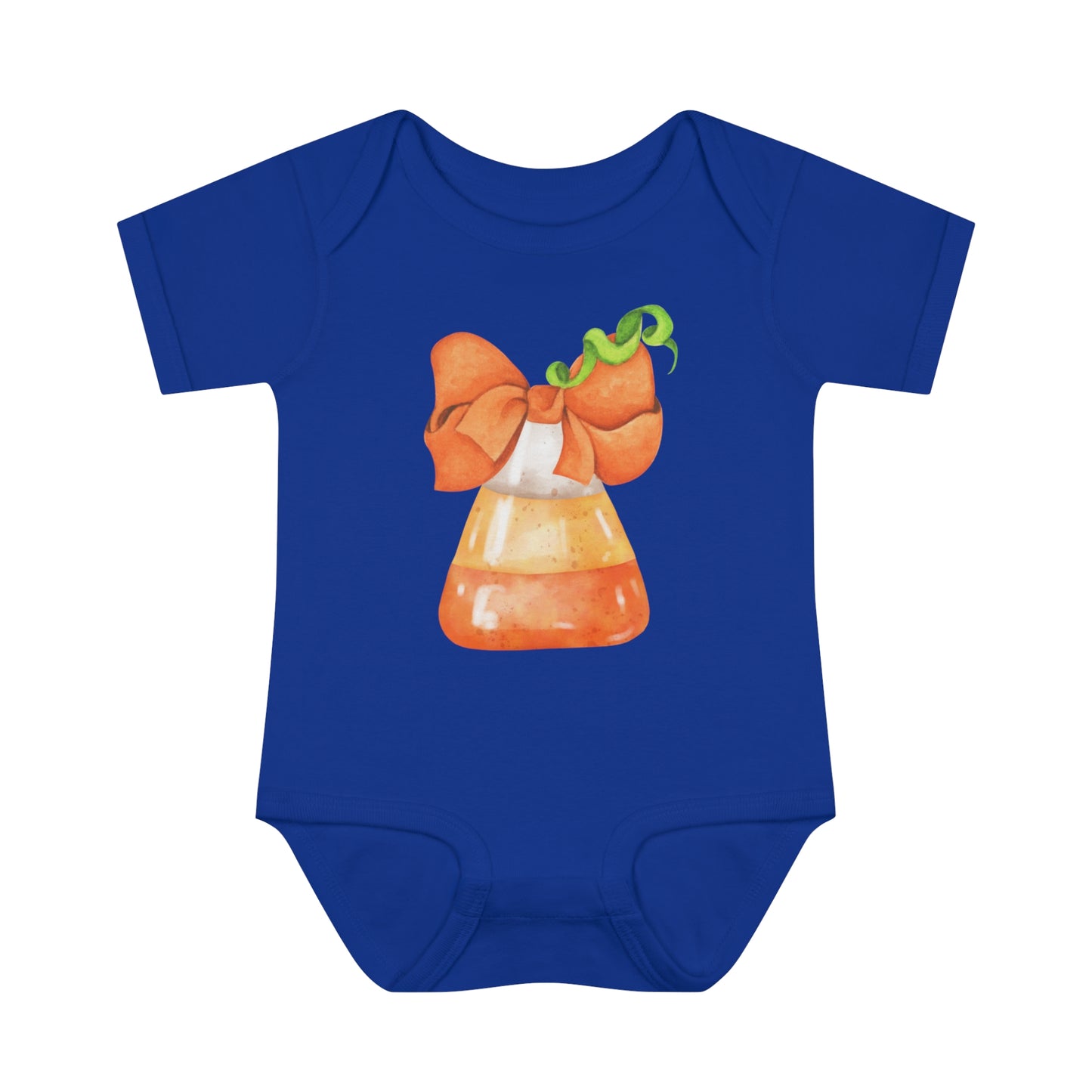 Candy Corn Coquette Halloween Onsie