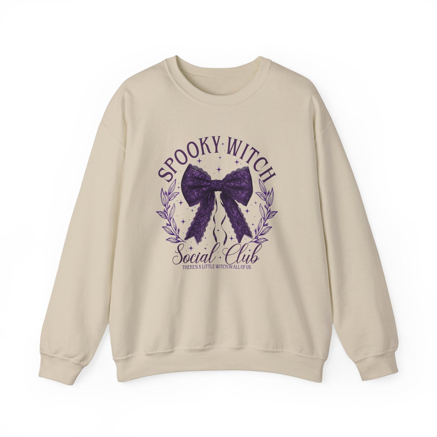 Spooky Witch Social Club Halloween Sweatshirt