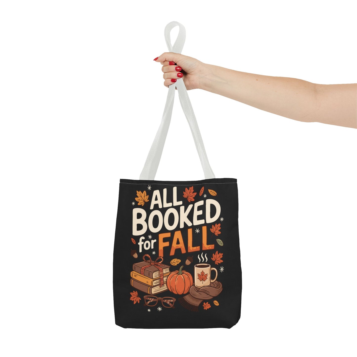 All Booked for Fall Tote Bag