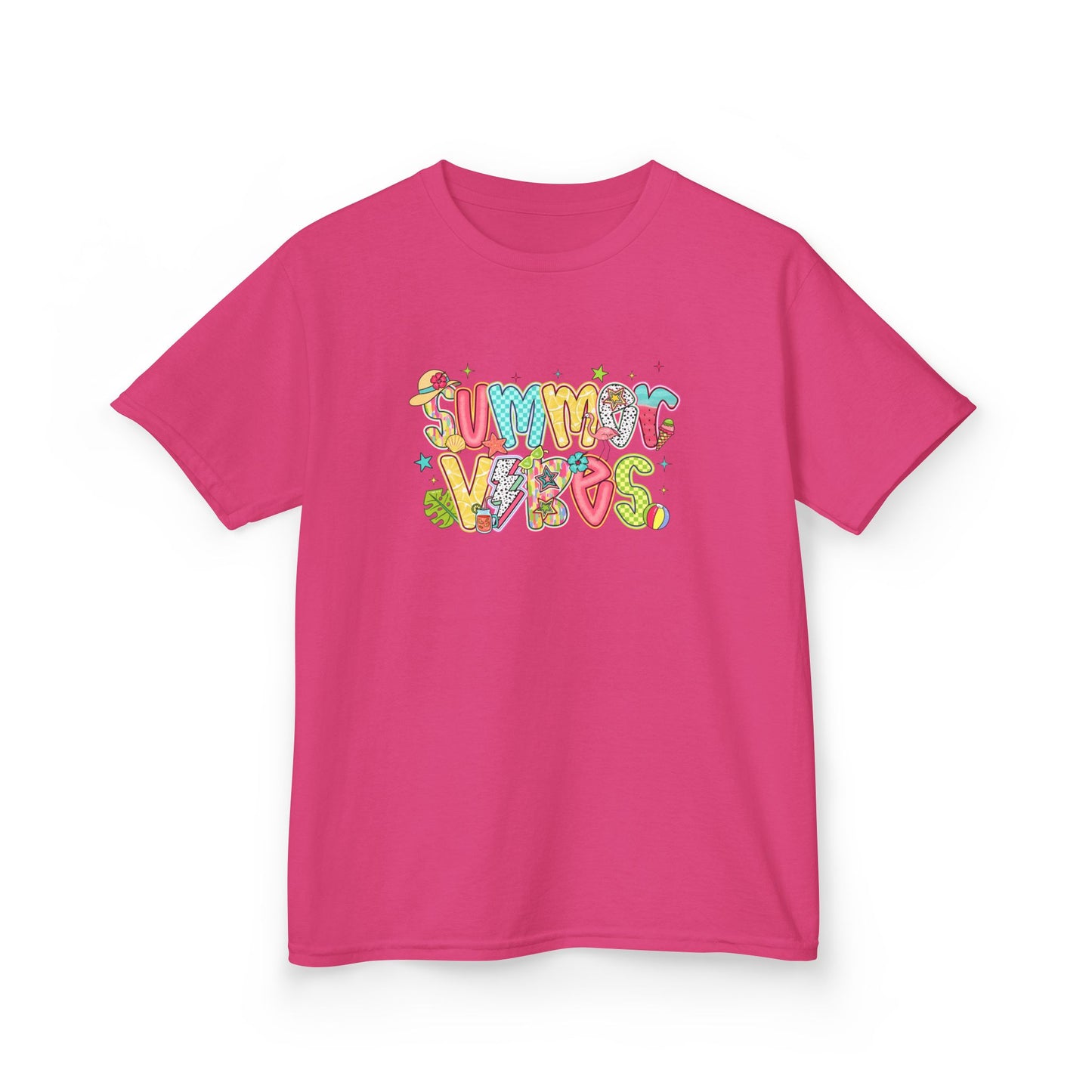 Summer Vibes Kids Cotton Tee