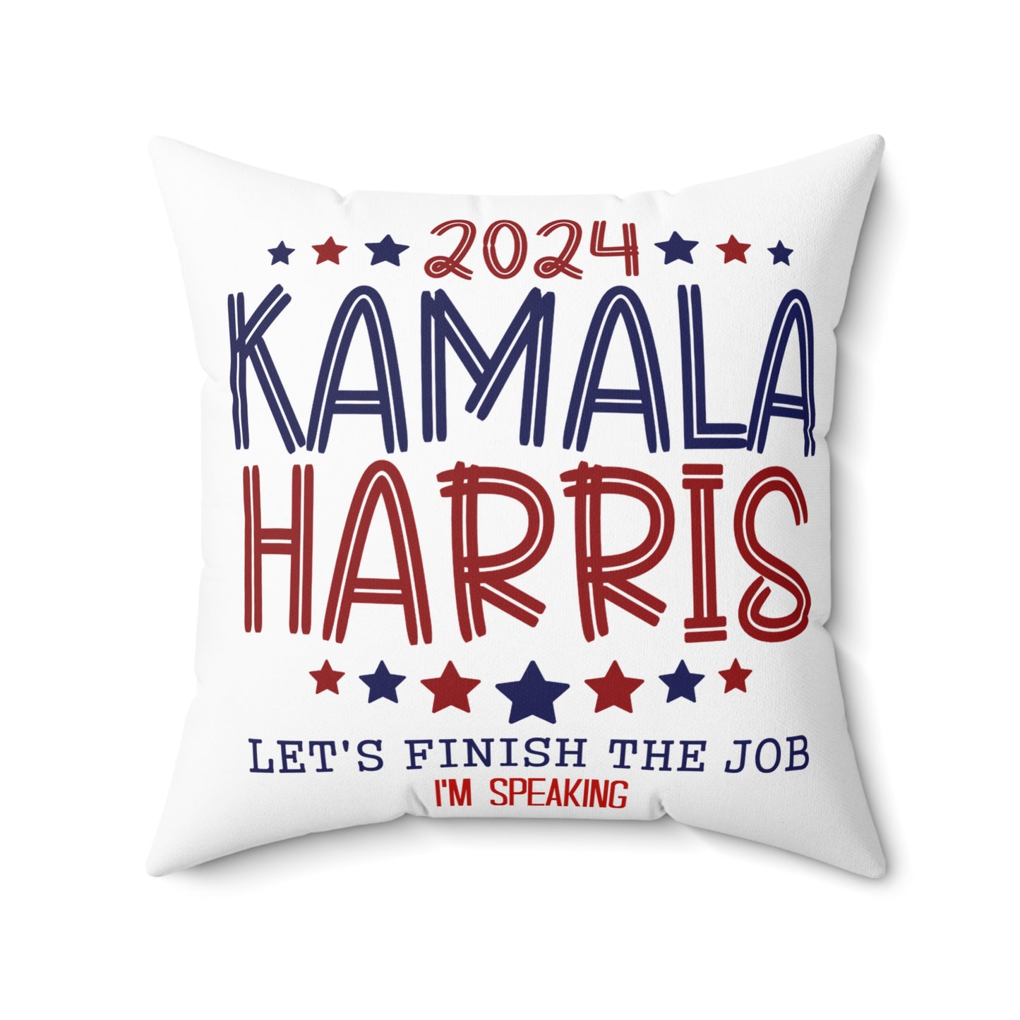 Kamala Harris Spun Polyester Square Pillow