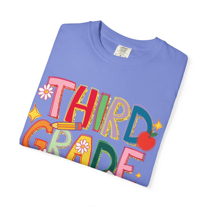 Third Grade Back to School Teacher T-shirt