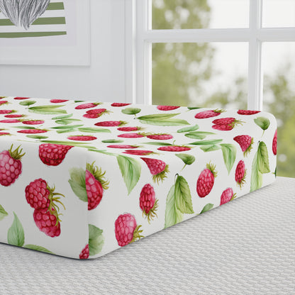 Coquette Raspberry Baby Changing Pad Cover