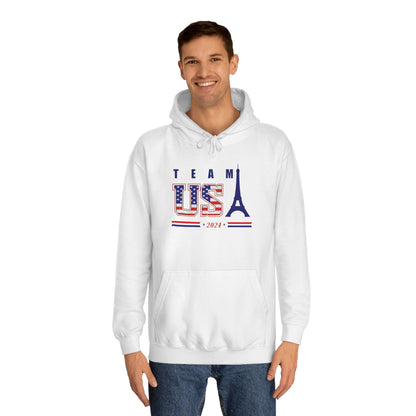 TEAM USA 2024 Paris Olympics Unisex College Hoodie