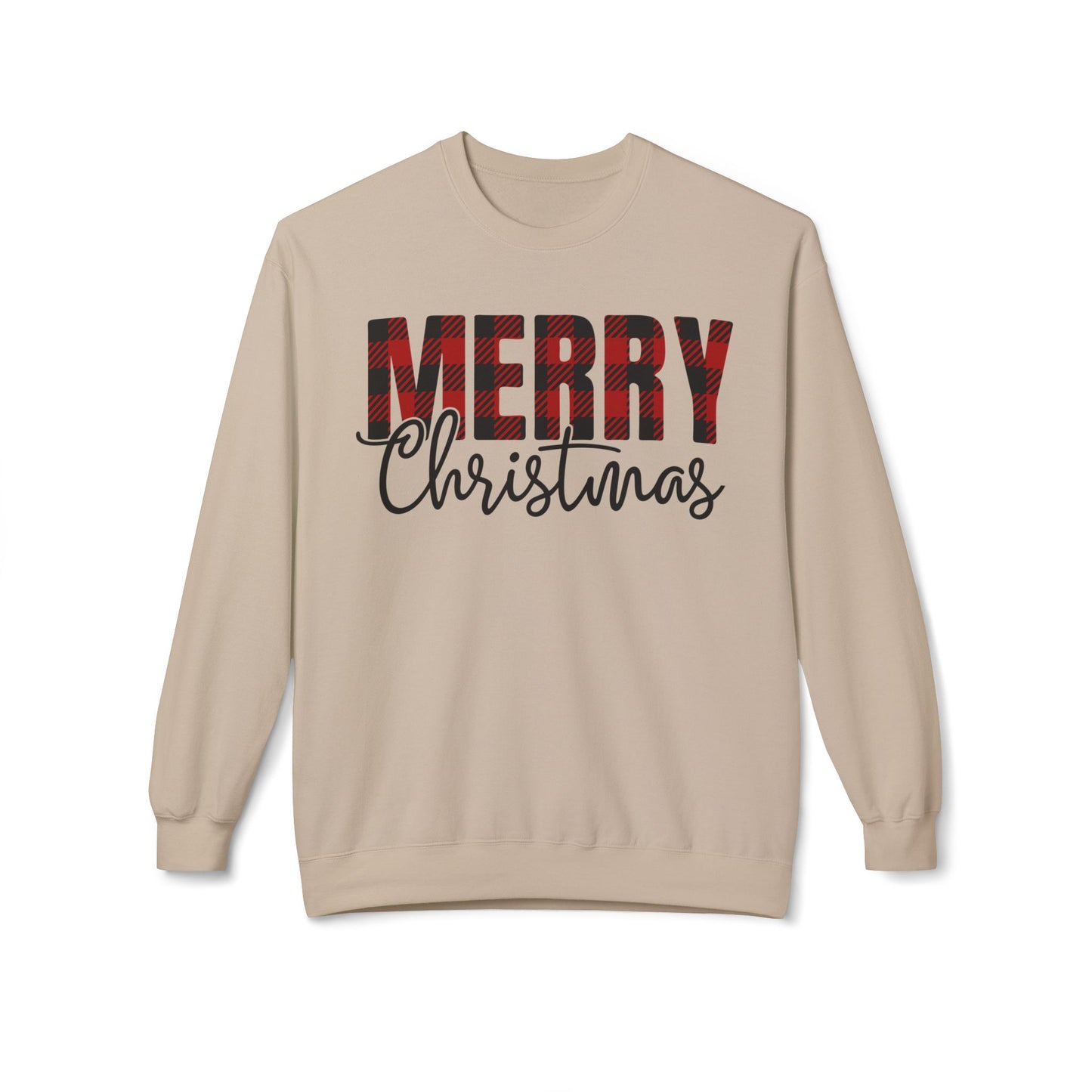 Merry Christmas Unisex Fleece Sweatshirt