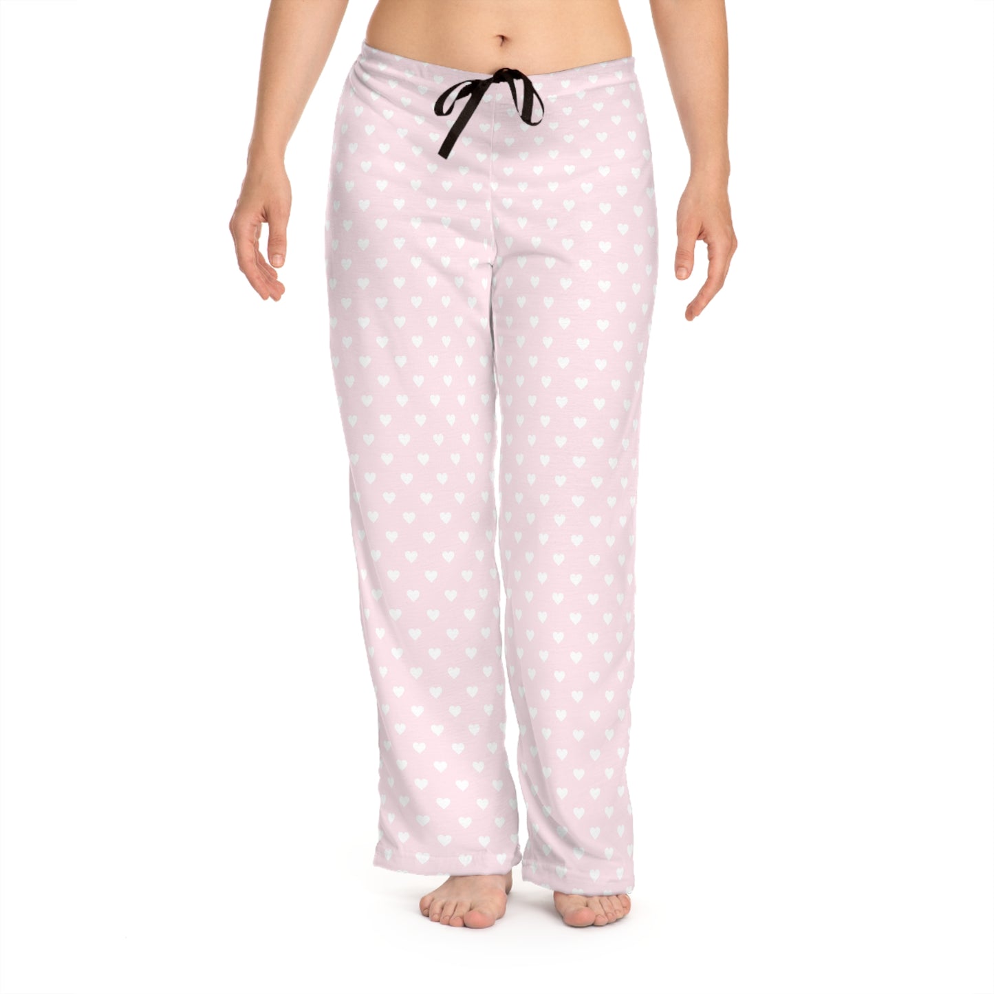 Pink Polka Dots Women's Pajama Pants