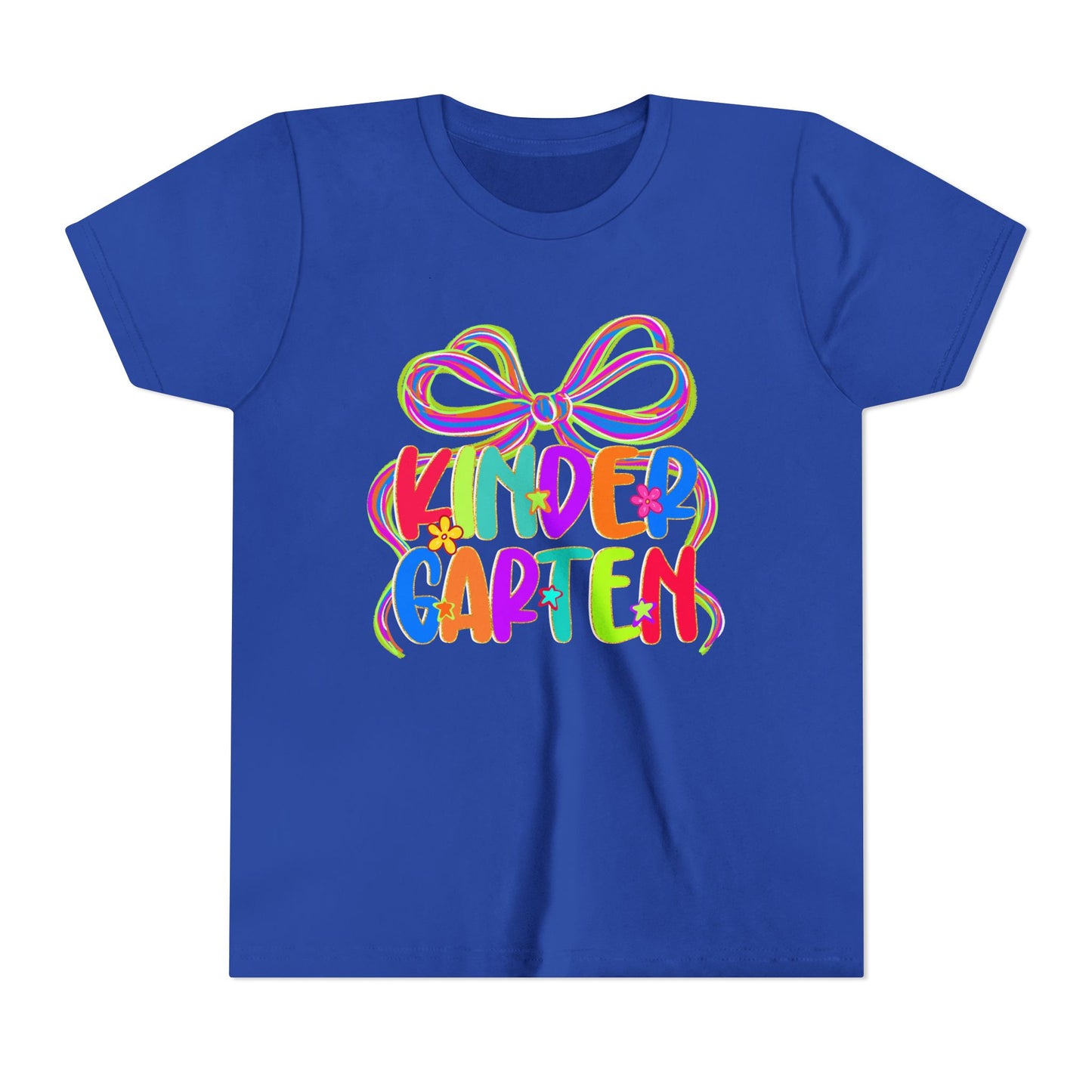 Neon Kindergarten Back to School Tee