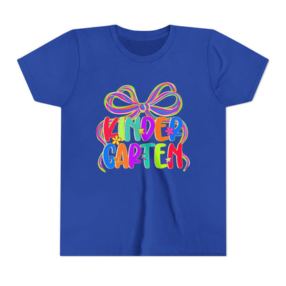 Neon Kindergarten Back to School Tee