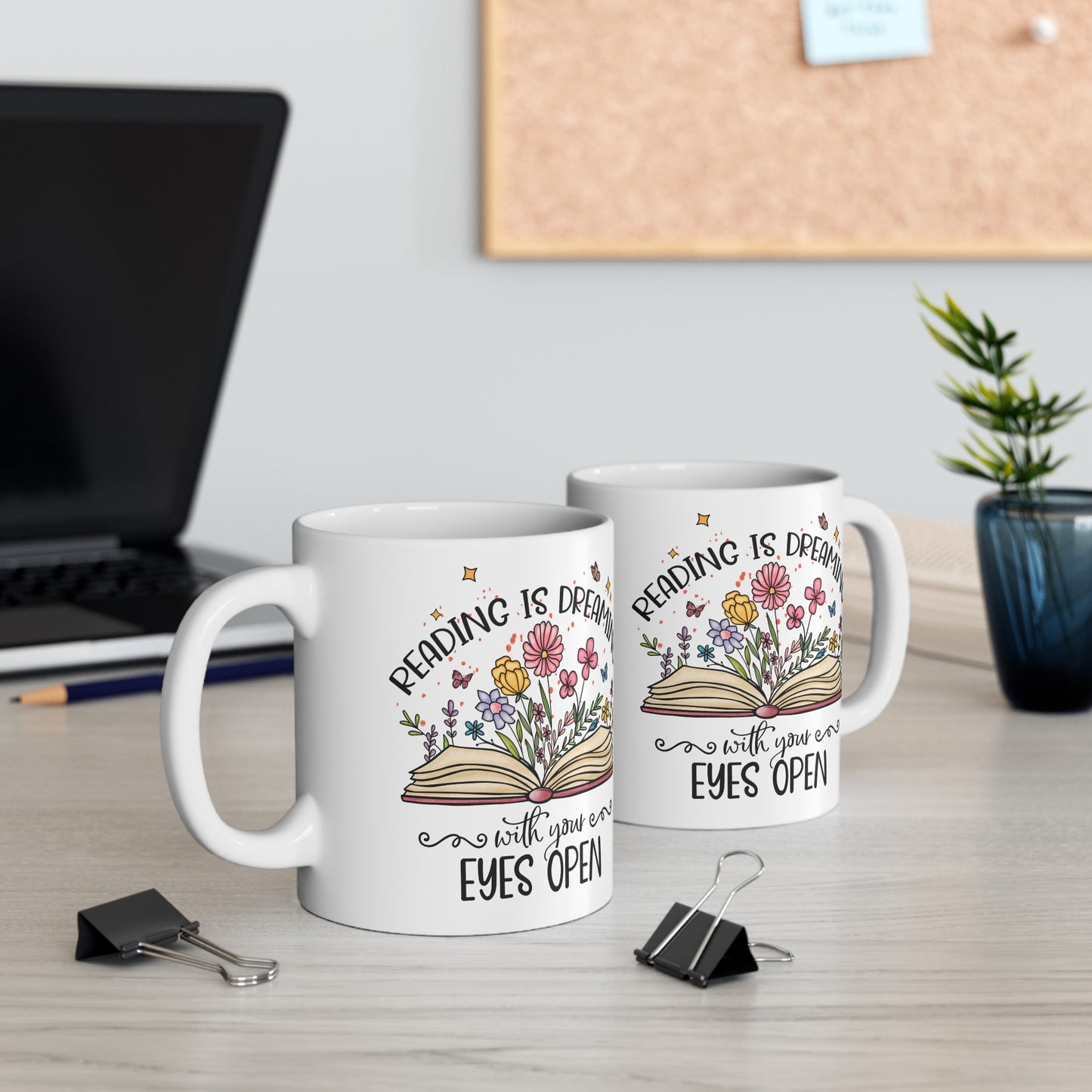 Reading is Dreaming Mug 11oz